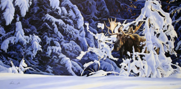 Snowbound Art Print by Andrew Kiss | BCWF