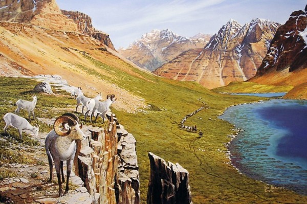 High Country Expedition Art Print by Ken Brauner | BCWF