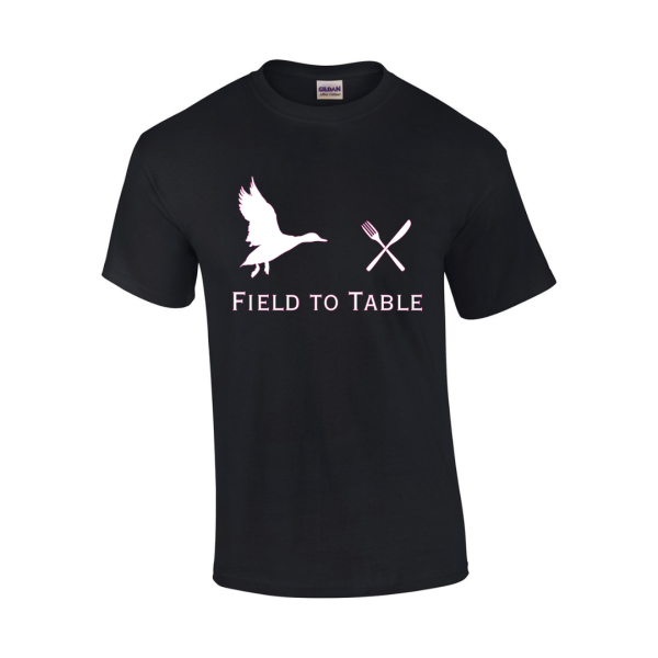 Gildan Tee - Field to Table Duck | BCWF