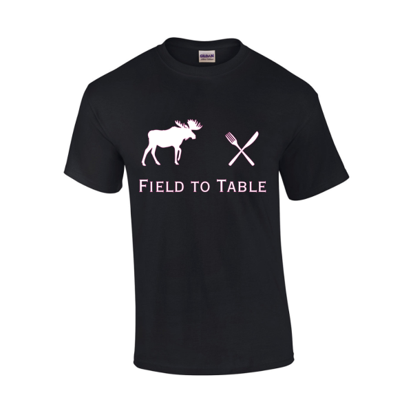 Gildan Tee - Field to Table Moose | BCWF